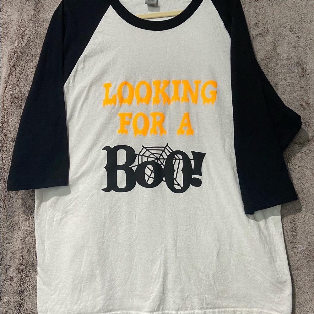 Looking for a Boo Unisex Fall 3/4 Tee
